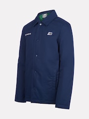 New Balance Blue Boys 100% Cotton Premium Coach Jacket - Image 8 of 12