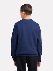 New Balance Navy Boys Stacked Logo Sweatshirt - Image 3 of 9