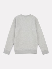 New Balance Grey Boys Stacked Logo Sweatshirt - Image 7 of 8