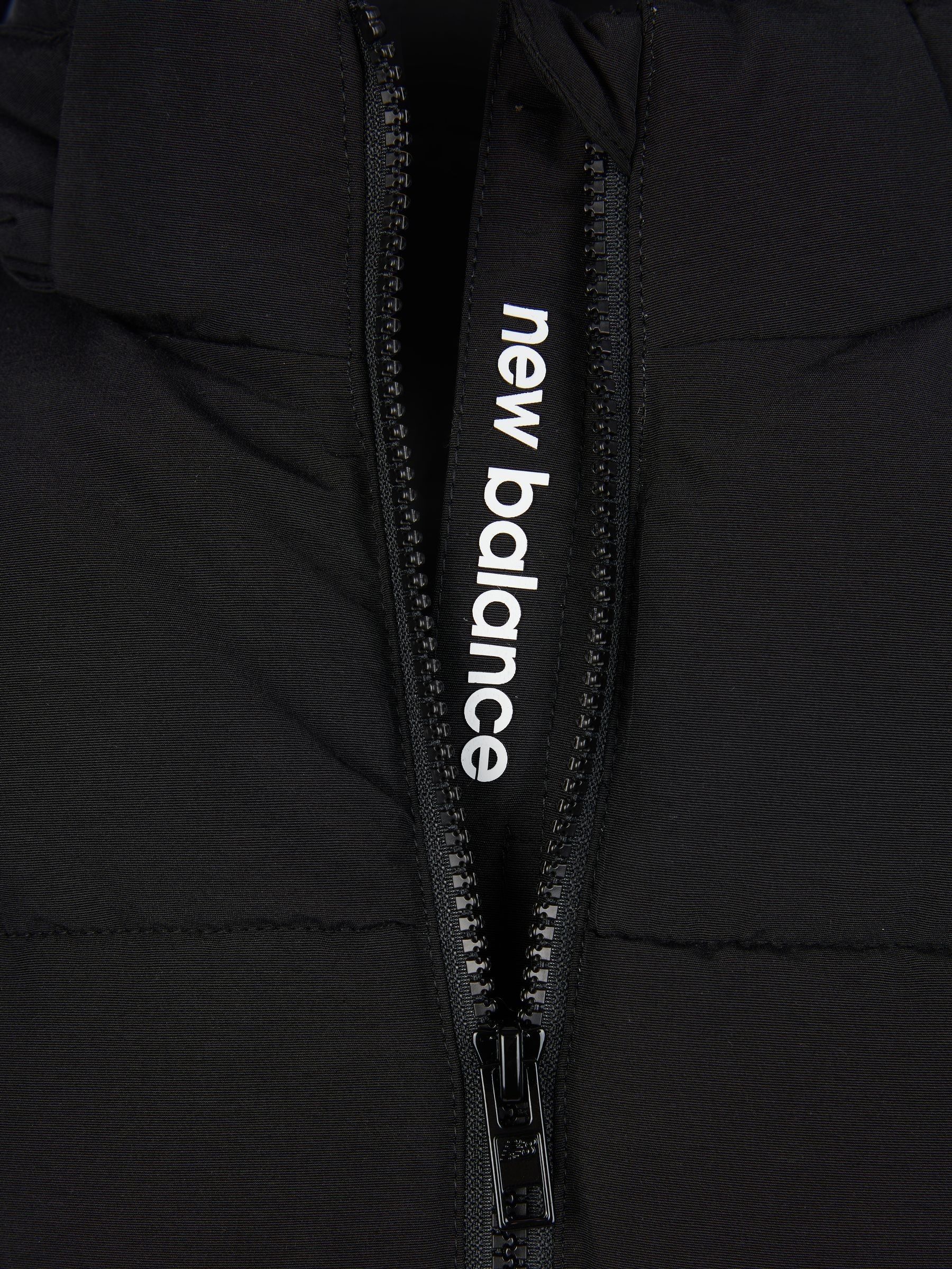 Buy New Balance Black Wide Baffle Puffer Coat from Next Canada