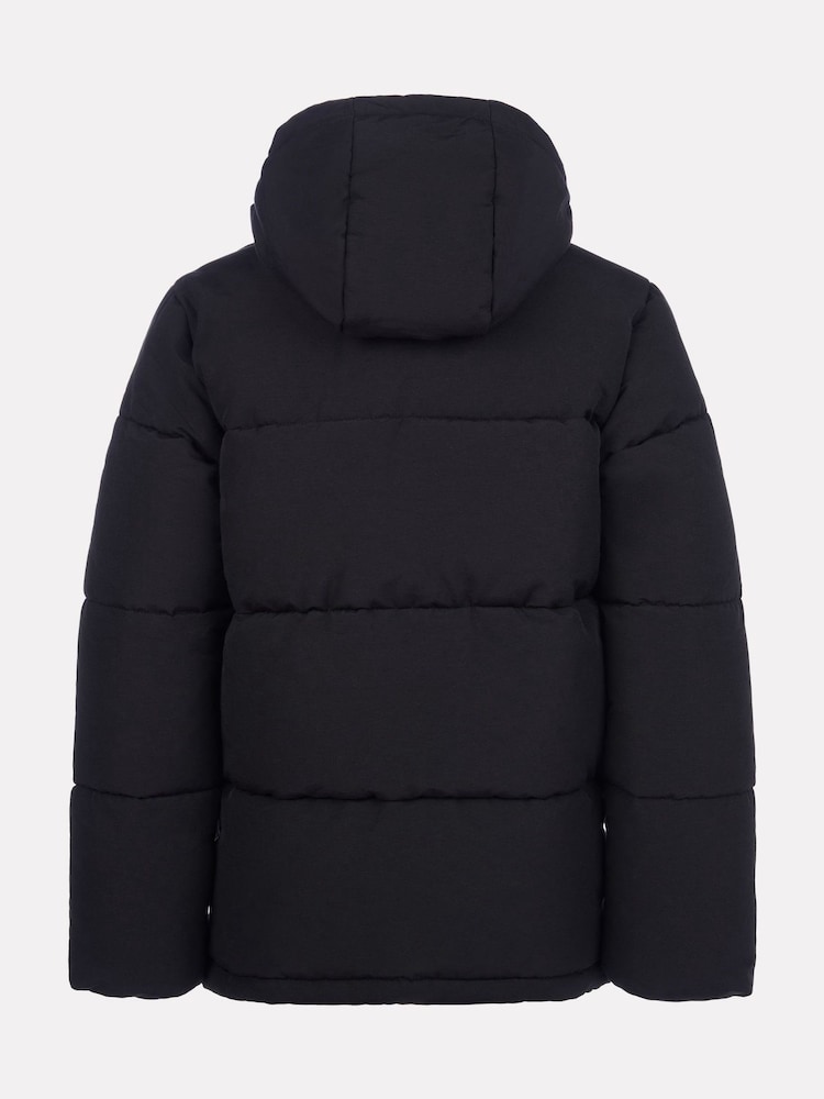 New Balance Black Boys Wide Baffle Puffer Coat - Image 2 of 5