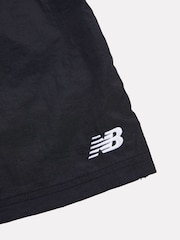 New Balance Black Boys Small Logo Nylon Shorts - Image 8 of 8