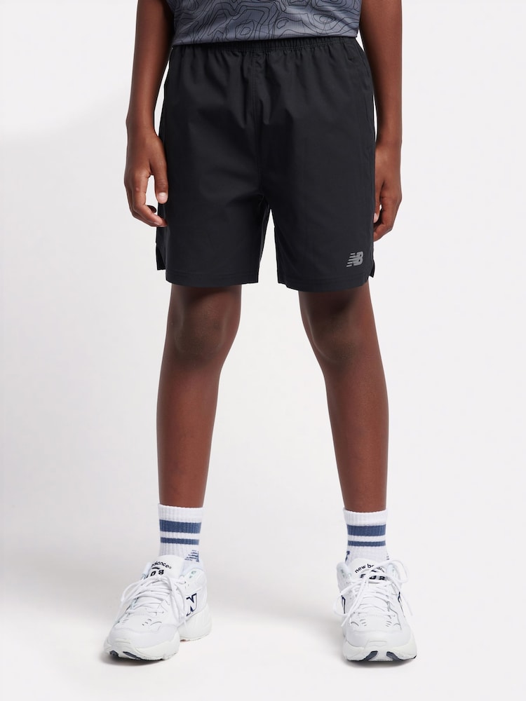 New Balance Black Boys Athletics Shorts - Image 1 of 8