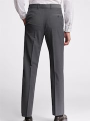 Ted Baker Tailoring Grey Prem Panama Slim Suit Trousers - Imagen 2 de 4