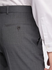 Ted Baker Tailoring Grey Prem Panama Slim Suit Trousers - Imagen 3 de 4