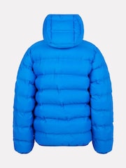 New Balance Blue Boys Bond Quilted Jacket - Image 7 of 9