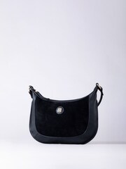 Lakeland Leather Black Borrowdale Cross Body Bag - Image 1 of 6