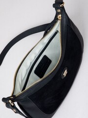 Lakeland Leather Black Borrowdale Cross Body Bag - Image 3 of 6