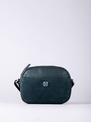 Lakeland Leather Green Coniston Cross Body Camera Bag - Image 2 of 6