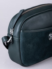 Lakeland Leather Green Coniston Cross Body Camera Bag - Image 4 of 6