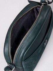 Lakeland Leather Green Coniston Cross Body Camera Bag - Image 5 of 6
