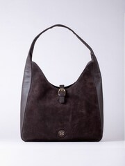 Lakeland Leather Brown Borrowdale Hobo Bag - Image 1 of 5