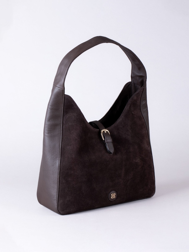Lakeland Leather Brown Borrowdale Hobo Bag - Image 2 of 5