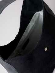 Lakeland Leather Black Borrowdale Hobo Bag - Image 3 of 5