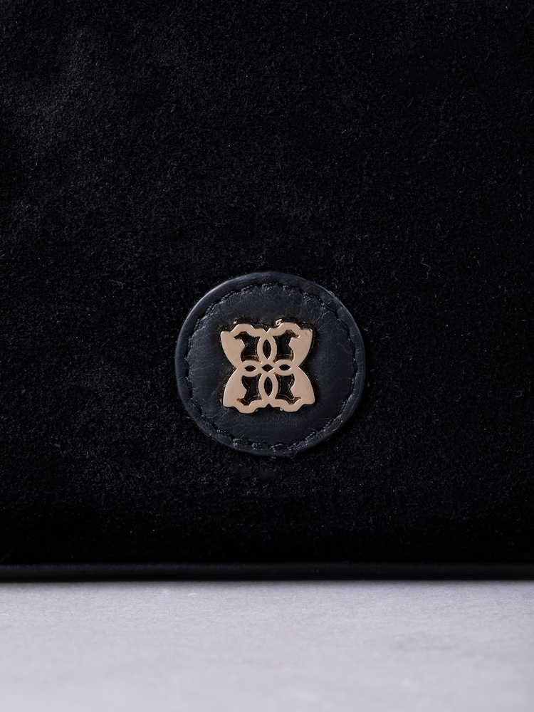 Lakeland Leather Black Borrowdale Hobo Bag - Image 5 of 5