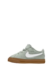 Nike Grey Infant Court Legacy Trainers - Image 2 of 3