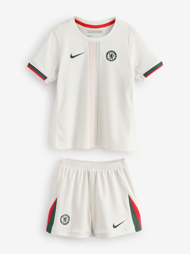 Nike Black Chelsea FC 2025/26 Stadium Away 3 Piece Football Kit T-Shirts - Image 2 of 3 Nike Black Chelsea FC 2025/26 Stadium Away 3 Piece Football Kit T-Shirts - Image 2 of 3