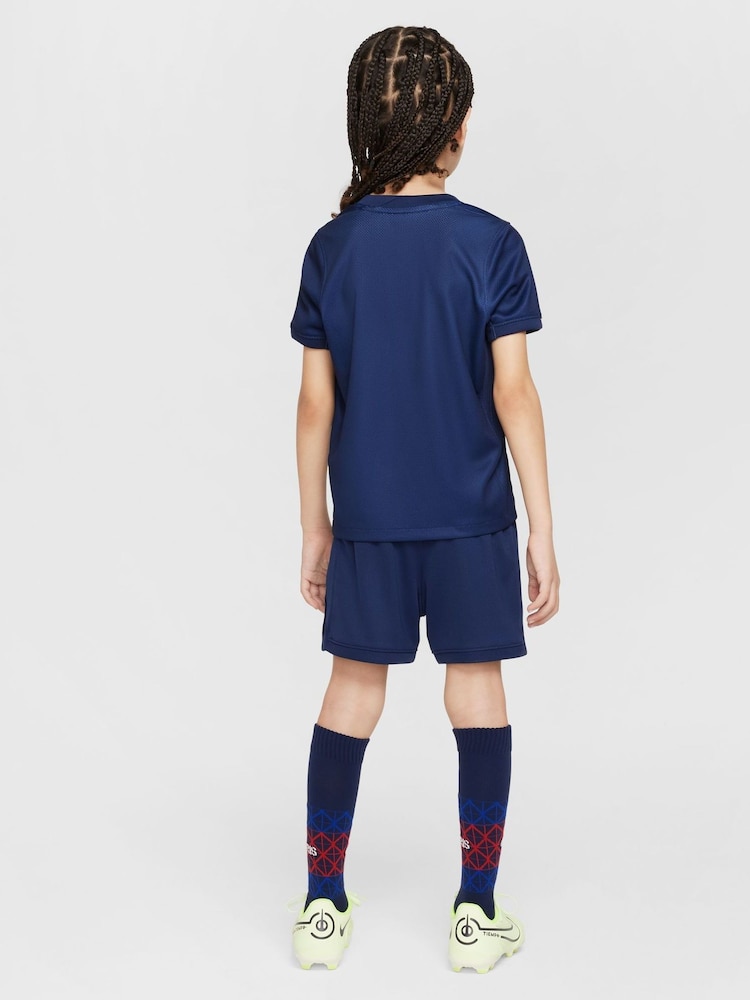 Nike Blue Dri-FIT Stadium Home Kit T-Shirt - Image 2 of 16 Nike Blue Dri-FIT Stadium Home Kit T-Shirt - Image 2 of 16