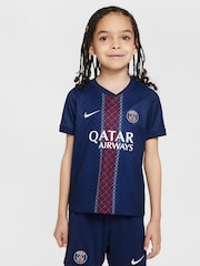 Nike Blue Dri-FIT Stadium Home Kit T-Shirt - Image 3 of 16