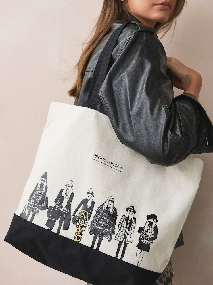 Blanc - Proud London Sac épaule - Image 1 of 7