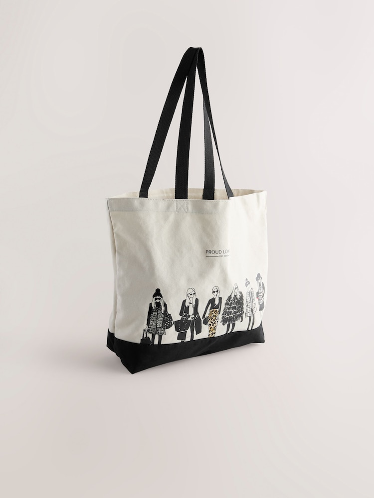 Blanc - Proud London Sac épaule - Image 3 of 7