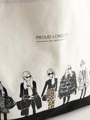 Blanc - Proud London Sac épaule - Image 6 of 7