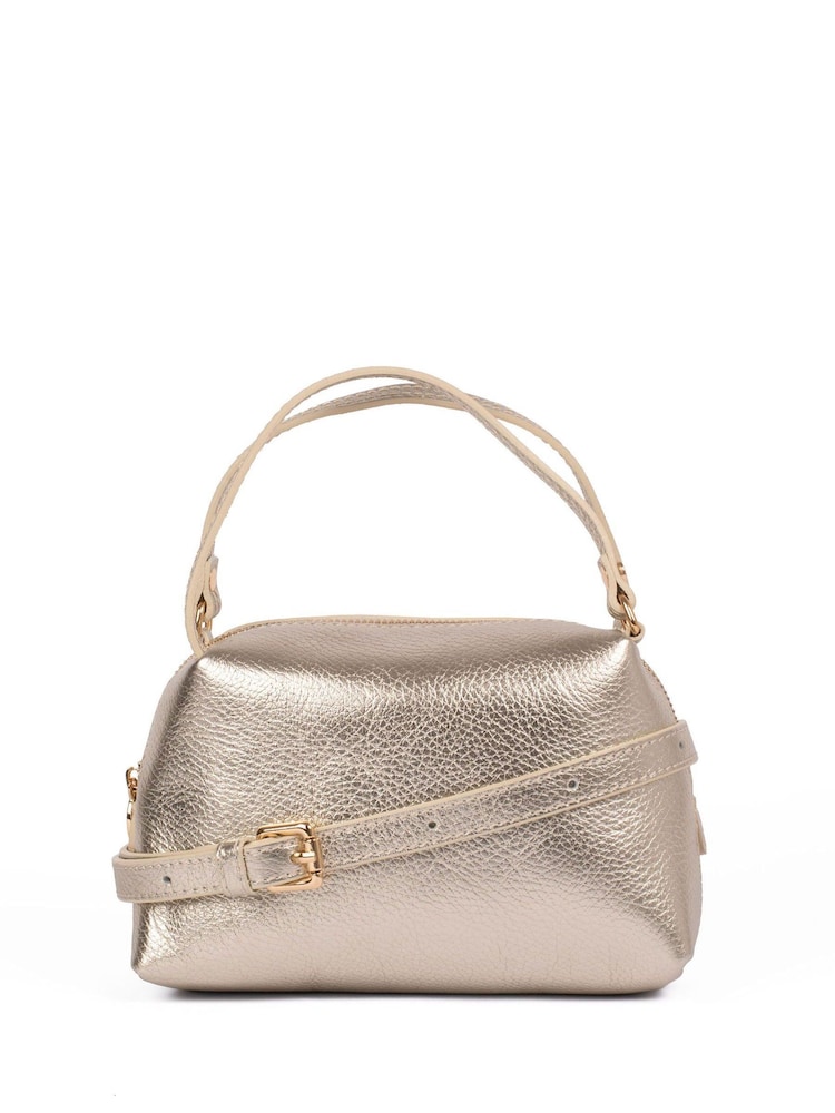 LRM Goods Personalised Leather Tilly Top Handle Bag - Image 2 of 4