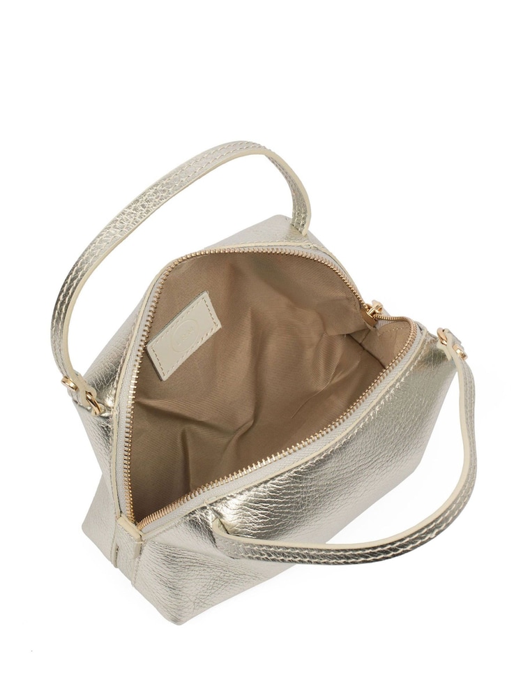 LRM Goods Personalised Leather Tilly Top Handle Bag - Image 4 of 4
