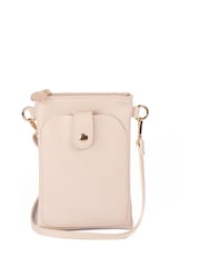 LRM Goods Personalised Leather Phoebe Phone Bag - Image 3 of 5