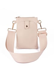 LRM Goods Personalised Leather Phoebe Phone Bag - Image 4 of 5