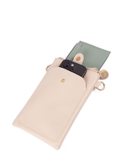 LRM Goods Personalised Leather Phoebe Phone Bag - Image 5 of 5