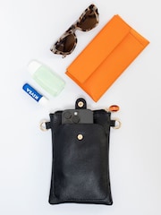 LRM Goods Personalised Leather Phoebe Phone Bag - Image 5 of 5