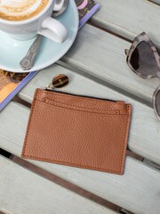 LRM Goods Personalised Leather Bertie Brown Purse - Image 2 of 2