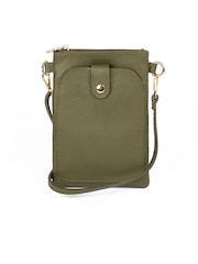 LRM Goods Personalised Leather Phoebe Phone Bag - Image 2 of 3