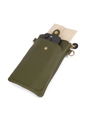 LRM Goods Personalised Leather Phoebe Phone Bag - Image 3 of 3
