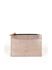 LRM Goods Gold Personalised Leather Bertie Purse - Image 1 of 2