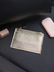 LRM Goods Gold Personalised Leather Bertie Purse - Image 2 of 2
