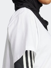 Blanco - adidas Originals Animal Print Trefoil T-Shirt - Imagen 4 de 6