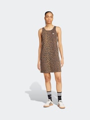 adidas Originals Denim Print Dress - Imagem 1 de 5