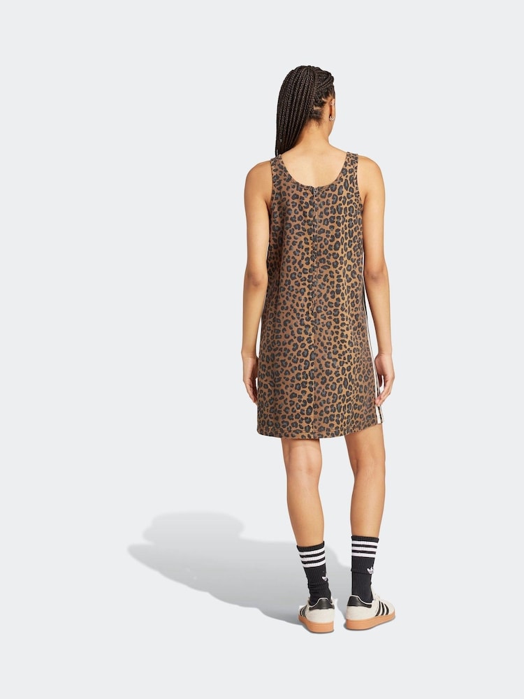 adidas Originals Denim Print Dress - Imagem 2 de 5