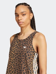 adidas Originals Denim Print Dress - Imagem 4 de 5