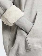 Gris - adidas Originals Essentials Loose French Terry 100% Cotton Hoodie - Imagen 6 de 7