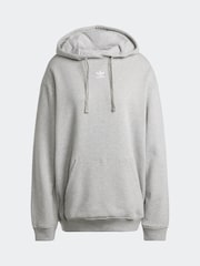 Gris - adidas Originals Essentials Loose French Terry 100% Cotton Hoodie - Imagen 7 de 7