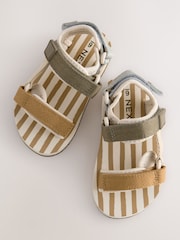 Neutral Wide Fit (G) Touch Fastening Adjustable Strap Tape Trekker Walking Sandals - Image 6 of 6