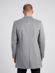 U.S. Polo Assn Grey U.S. Polo Assn. Mens Herringbone  Coat - Image 2 of 12