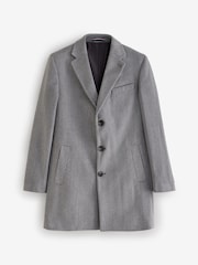 U.S. Polo Assn Grey U.S. Polo Assn. Mens Herringbone  Coat - Image 7 of 12