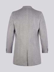 U.S. Polo Assn Grey U.S. Polo Assn. Mens Herringbone  Coat - Image 8 of 12