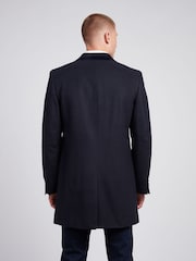 U.S. Polo Assn. Mens Blue Notch Overcoat - Image 2 of 10