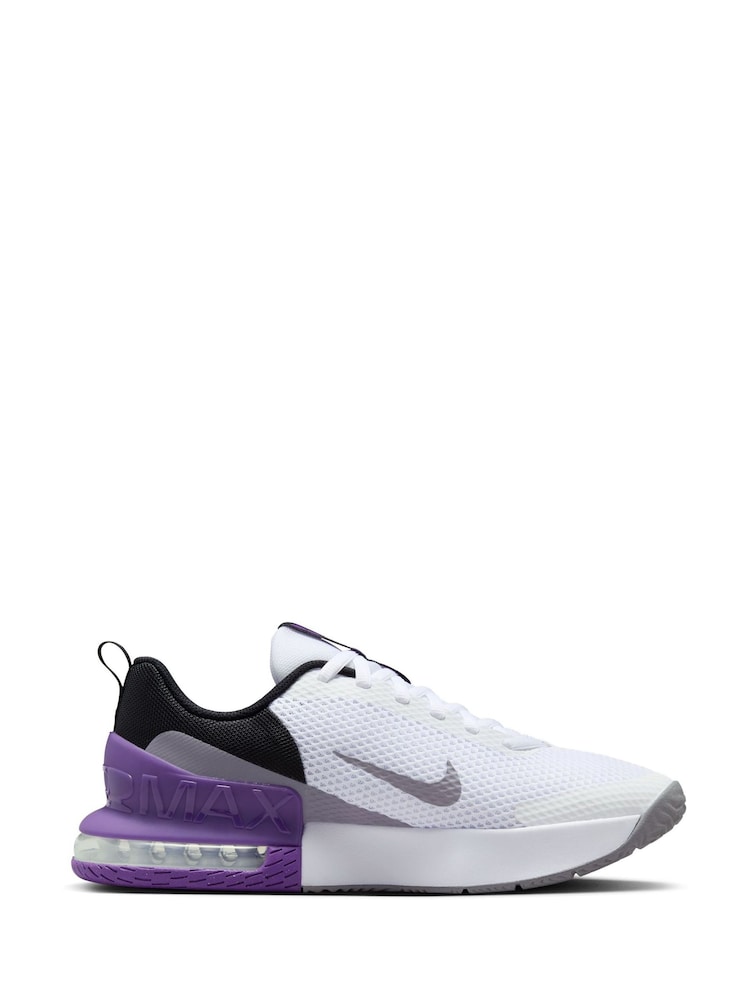 Nike White/Purple Air Max Alpha 6 Trainers - Image 1 of 1