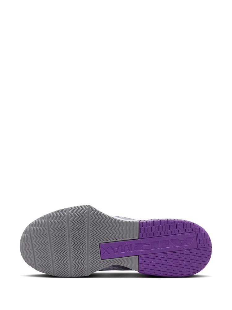 Nike White/Purple Air Max Alpha 6 Trainers - Image 11 of 11